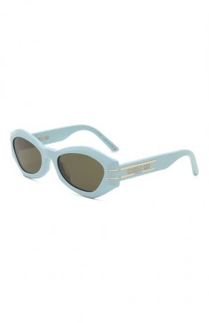 Солнцезащитные очки Dior Eyewear. Цвет: голубой
