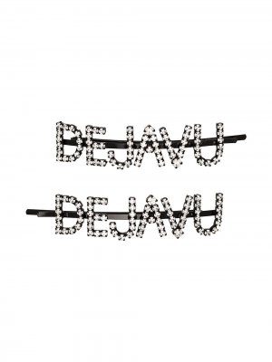 Комплект из двух невидимок Dejavu с кристаллами Ashley Williams. Цвет: разноцветный