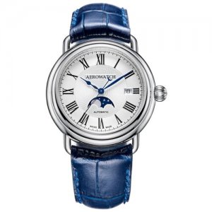 Наручные часы 1942 77983 AA01 Aerowatch. Цвет: белый/синий