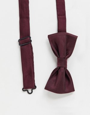 Однотонный галстук-бабочка -Красный Gianni Feraud
