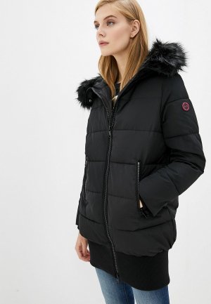 Куртка утепленная Armani Exchange. Цвет: черный