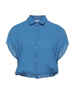 Pубашка CROCHÈ. Цвет: синий