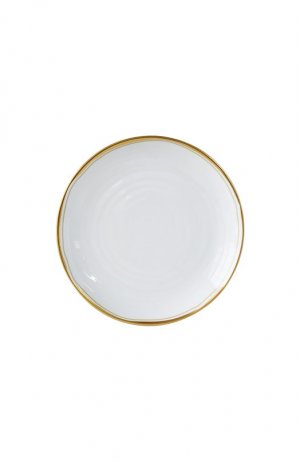 Тарелка салатная Albatre Bernardaud. Цвет: золотой