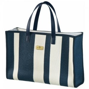 Объёмная пляжная сумка Синий Marc & Andre