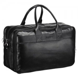 Дорожная сумка с портпледом Lancaster (Ланкастер) black BRIALDI. Цвет: черный