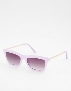 Квадратные солнцезащитные очки -Фиолетовый цвет AJ Morgan