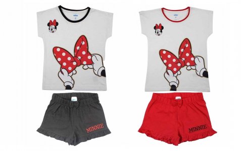 Sort + Футболка для девочки - Летний комплект 100% Хлопок Disney