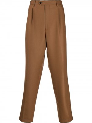 Строгие брюки LC23. Цвет: коричневый