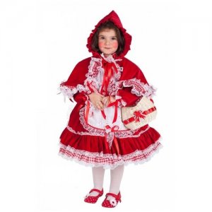 Детский костюм Красная Шапочка (1250) 110 см VENEZIANO. Цвет: красный