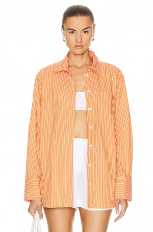 Рубашка  Oversized, цвет Bright Tangerine Frame
