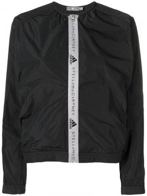 Куртка-бомбер Athletics Adidas By Stella Mccartney. Цвет: черный