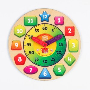 Часы детские развивающие Время игры