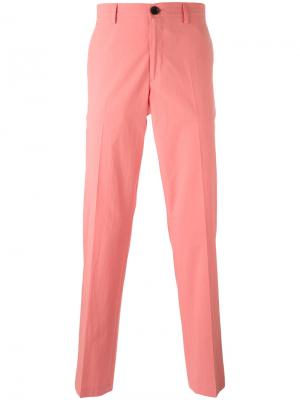 Классические брюки Ps By Paul Smith. Цвет: розовый и фиолетовый