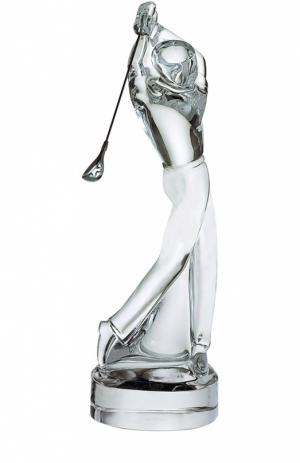 Скульптура Augusta Golfer Baccarat. Цвет: бесцветный