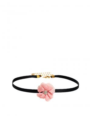 Ожерелье-чокер в форме pозовыx цветков Gogo Philip. Цвет: розовый