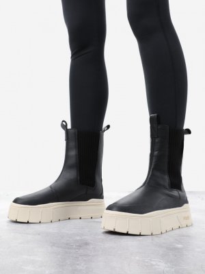 Ботинки утепленные женские Mayze Stack Chelsea Winter, Черный PUMA. Цвет: черный