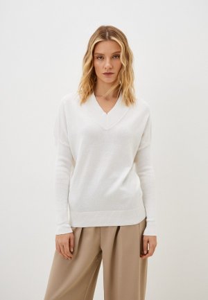 Пуловер MaryTes. Цвет: белый