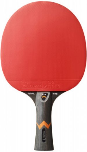 Ракетка для настольного тенниса ROYAL 3-star WRB Stiga. Цвет: красный