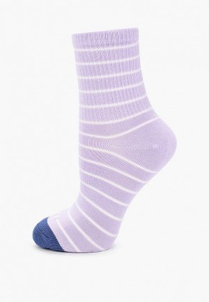 Носки Anta socks. Цвет: фиолетовый