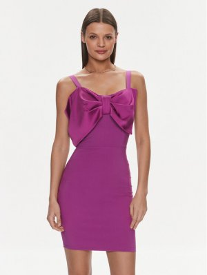 Коктейльное платье узкого кроя, фиолетовый Rinascimento