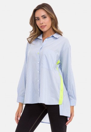 Блузка-рубашка , цвет blue Cipo & Baxx