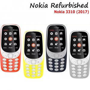Восстановленный сотовый телефон 3310 на базе Android (2017) Мобильные телефоны 2G с двумя SIM-картами, 1200 мАч, 2,4 дюйма Nokia