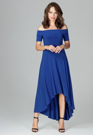 Длинное платье , темно-синий Lenitif