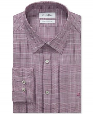 Мужская классическая рубашка узкого кроя Calvin Klein