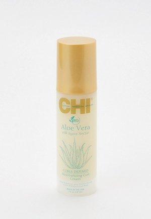Крем для волос Chi ALOE VERA with AGAVE NECTAR Увлажняющий вьющихся волос, 147 мл. Цвет: прозрачный