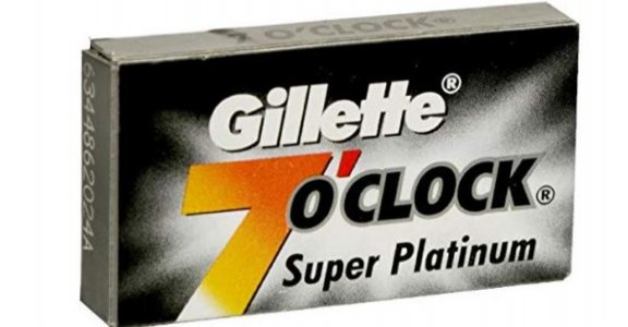 7O Clock Super Platinum - салонная коробка премиум-класса (100 лезвий) Gillette