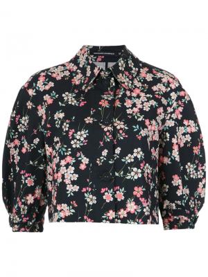 Floral cropped jacket Reinaldo Lourenço. Цвет: none