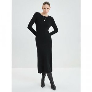 Платье , размер S (RU 44)/170, черный Zarina. Цвет: черный