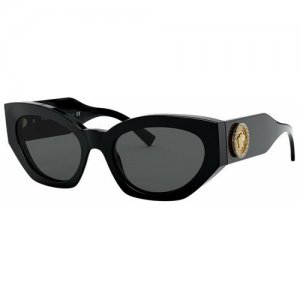 Солнцезащитные очки VE 4376B GB1/87 54 Versace. Цвет: черный