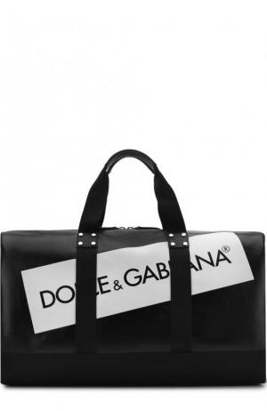 Дорожная сумка Viaggio Dolce & Gabbana. Цвет: черный