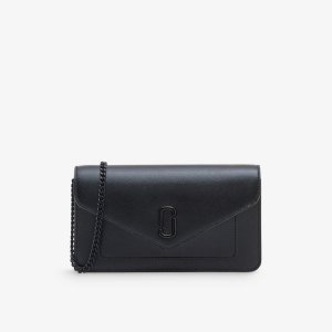 Кожаный кошелек на цепочке Longshot , черный Marc Jacobs
