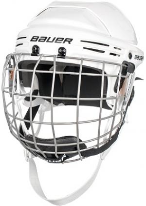 Шлем хоккейный детский 2100 Combo Bauer. Цвет: белый