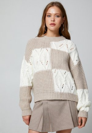 Вязаный свитер AJORE , цвет beige Koton