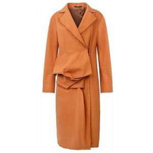 Пальто от Nuovo Borgo. Цвет: коричневый
