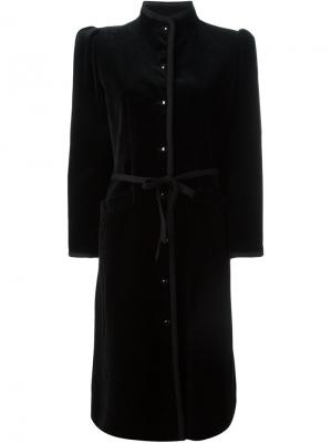 Пальто Guy Laroche Vintage. Цвет: чёрный