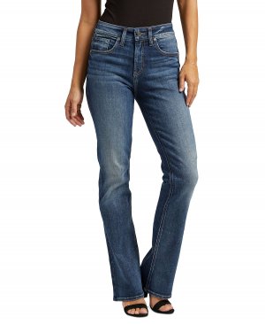 Женские зауженные джинсы Avery с пышной посадкой и высокой талией Silver Jeans Co.