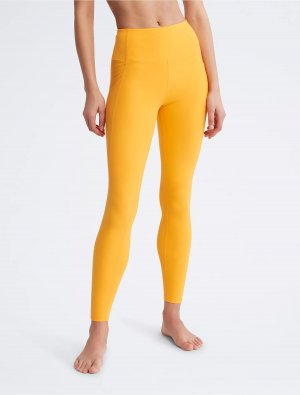 Леггинсы Performance Embrace Super High Waist, светло-оранжевый Calvin Klein