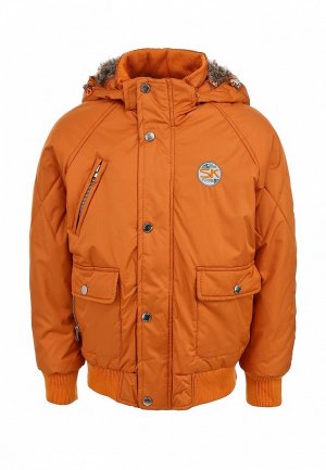 Куртка утепленная Sno Katt SN003EBDAV69. Цвет: оранжевый