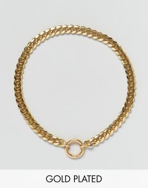Позолоченное ожерелье -Золотой Gogo Philip