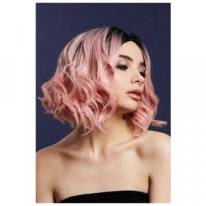 Нежно-розовый парик Кортни 6311 Fever. Цвет: розовый