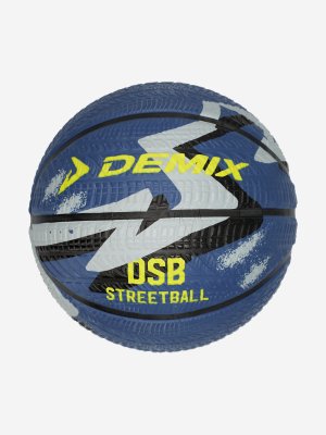 Мяч баскетбольный DSB Streetball, Синий Demix. Цвет: синий
