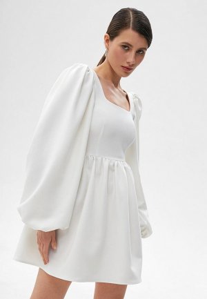 Платье Moscovite. Цвет: белый