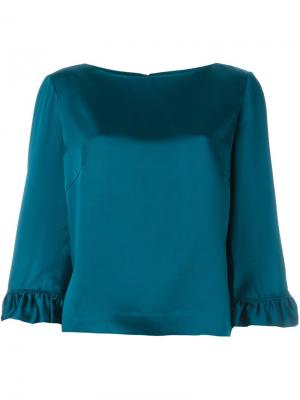 Блузка с рукавами три четверти Antonio Marras. Цвет: зелёный