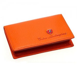 Визитница / кредитница 107х72 Orange (TL 10.528-07) Tonino Lamborghini. Цвет: оранжевый