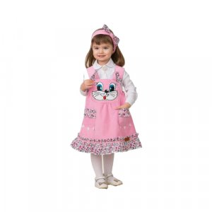 Карнавальный костюм Кошечка Царапка, цвет: розовый. Размер: 24 Jeanees. Цвет: розовый