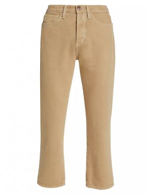 Укороченные прямые джинсы Austin с высокой посадкой 3X1, цвет humana sand 3x1